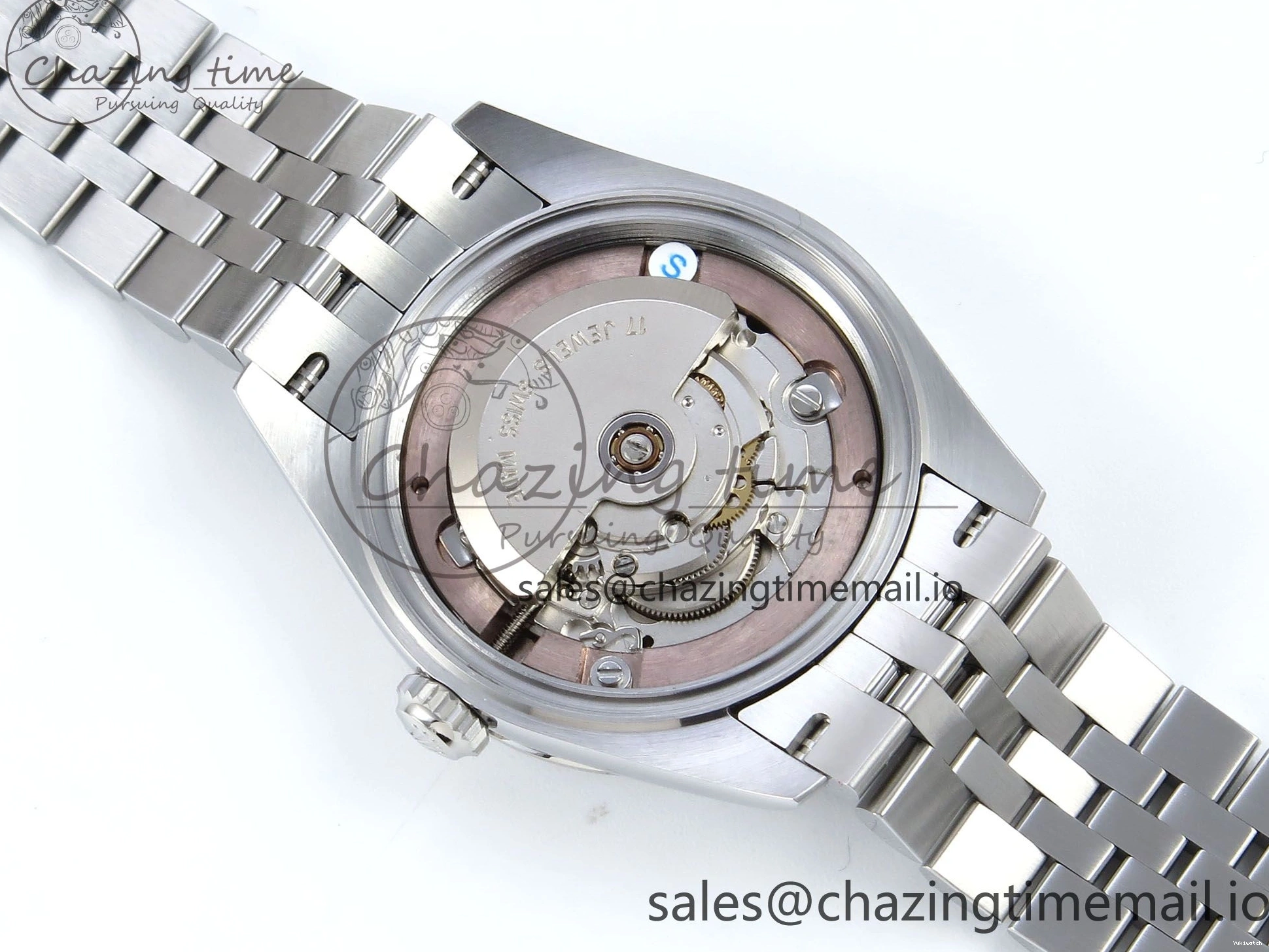 Bezel 904L Steel Dial Edition Bracelet 31 on ETA White 2688 DateJust ARF Diamonds 1:1 Best SS 278384RBR Jubilee Roman 0109